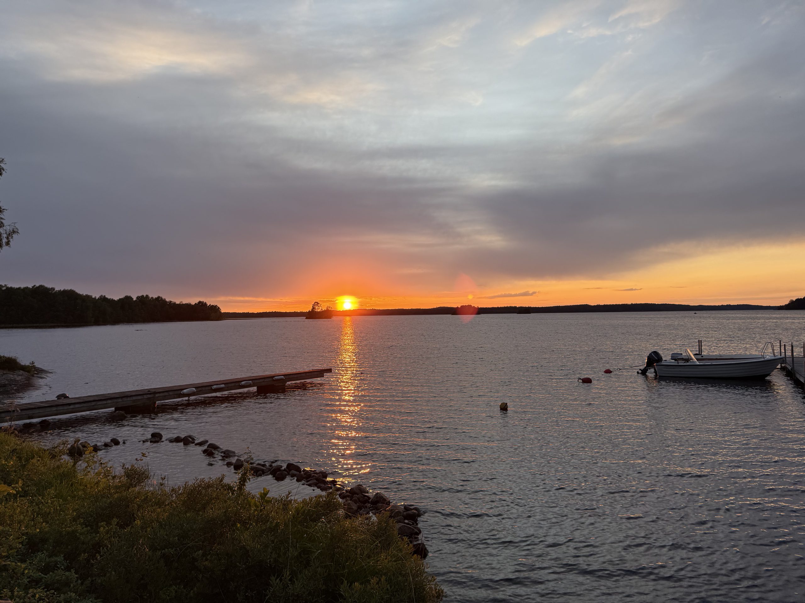 Hyra stuga vid en sjö